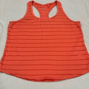 Zyia Activewear Coral Orange Havana Tank Top Size Medium